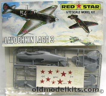 Red Star 1/72 Lavochkin Lagg-3 (ex-Frog) - Bagged - (Lagg3), RS102 plastic model kit